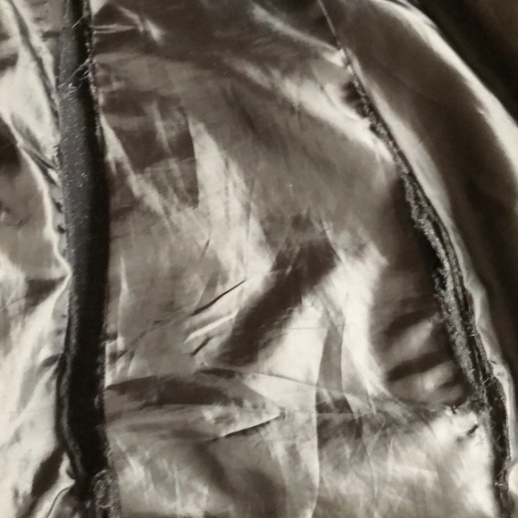 Perry Ellis charcoal gray knee length wool coat - Picture 8 of 8